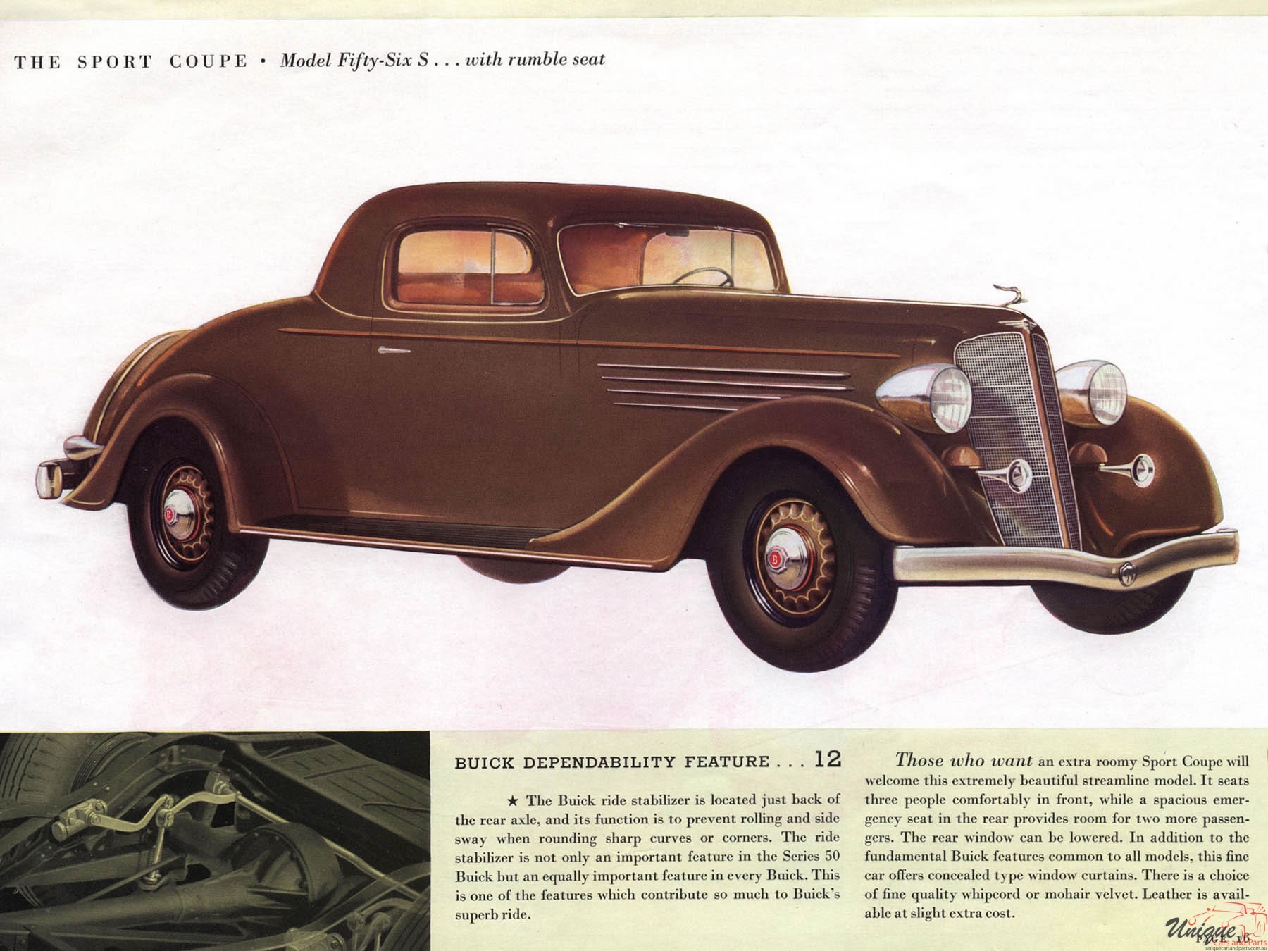 1935 Buick Brochure Page 20